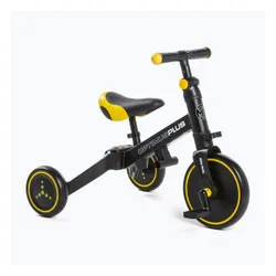 Rowerek biegowy trójkołowy Milly Mally 4w1 Optimus Plus black
