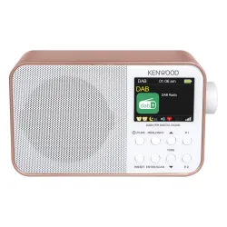 Radioodbiornik Kenwood CR-M30DAB-R Radio FM DAB+ Bluetooth Różowy