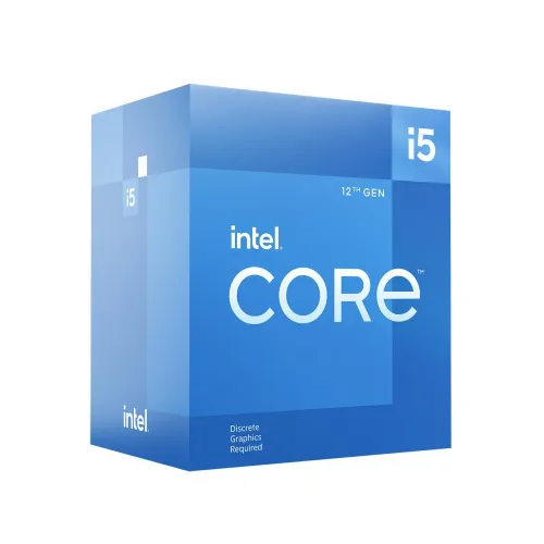Procesor Intel® Core™ i5-12400F BOX (BX8071512400F) + Fera 5 Szary