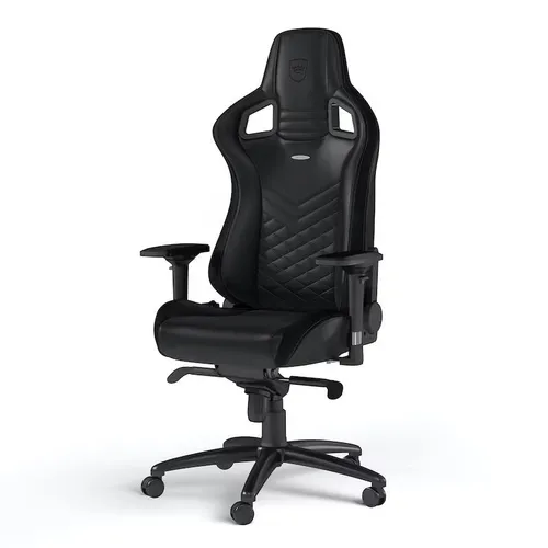 Fotel Noblechairs EPIC Black Gamingowy do 120kg Skóra ECO Czarny