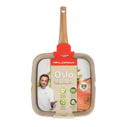 Patelnia grillowa nieprzywierająca FLORINA OSLO 28 x 28 cm