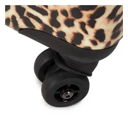 Большой жесткий чемодан Saxoline Trolley L 1440h0. 71. 10 Leopard