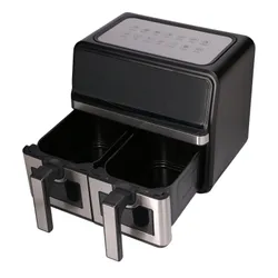 Air Fryer Frytkownica beztłuszczowa EXTRALINK SJ-900 9l z podwójnym koszem