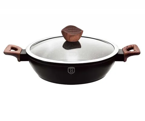 Garnek granitowy 28 cm Berlinger haus bh-1739 ebony rosewood 1szt