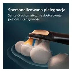 Szczoteczka soniczna PHILIPS Sonicare DiamondClean 9900 Prestige HX9813/95 Różowy