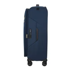 Walizka średnia poszerzana Samsonite Litebeam - midnight blue