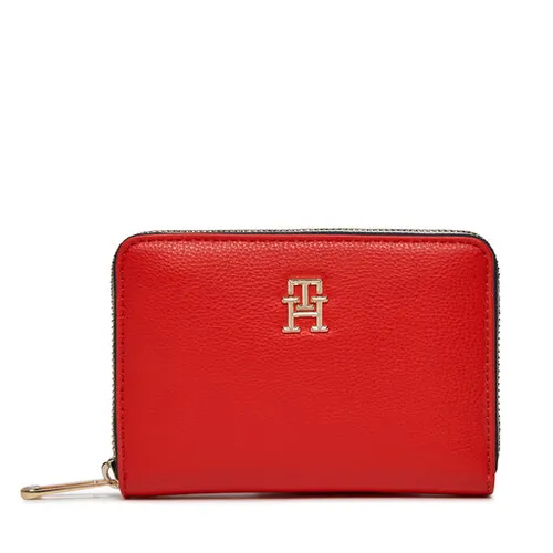 Большой женский кошелек Tommy Hilfiger Th Essential Sc Med для Corp AW0AW16092 Fierce Red XND