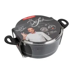 Garnek aluminiowy z pokrywką FLORINA DELUX 5,1 l