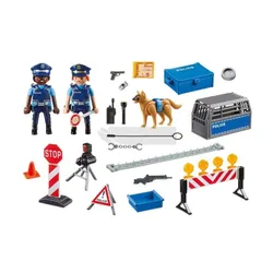 PLAYMOBIL 6924 Blokada policyjna