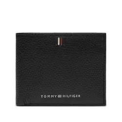 Большой мужской кошелек Tommy Hilfiger Th Central Mini CC Wallet Am0am11854 Black BDS