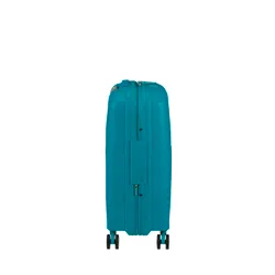 Маленький расширенный чемодан American Tourister StarVibe-verdigris