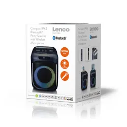 Power Audio Lenco PA-101BK 100W Bluetooth Czarny
