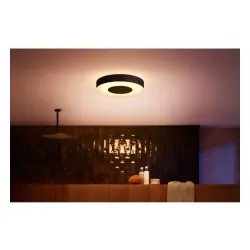 Lampa sufitowa Philips Hue White and Colour Ambiance Xamento M Czarny