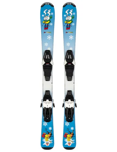 Narty dziecięce TECNOPRO SNOW + wiązanie ATOMIC LC 5 z GRIP WALK - Długość (cm) - 90