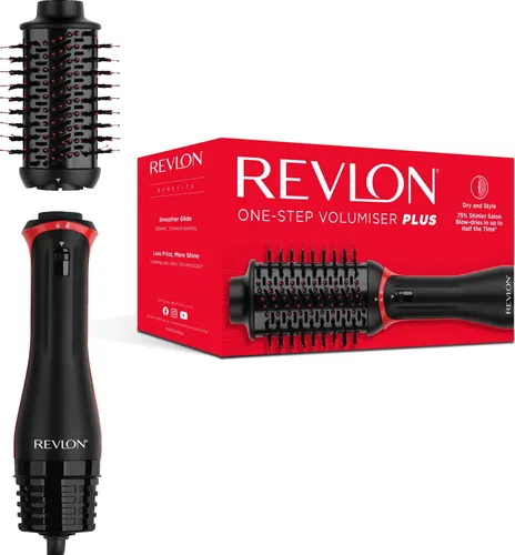 Revlon Revlon TEK ADIMLI VOLUMİSER PLUS RVDR5298E Kıvırma Kurutucusu Çıkarılabilir saplı