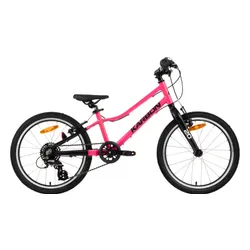 Rower dziecięcy KARBON Superlight 20 cali dla dziewczynki Różowy