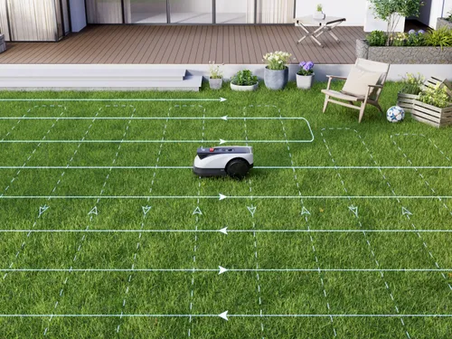 Robot koszący ECOVACS Goat O800 RTK Czarno-biały