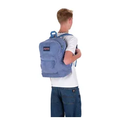 Рюкзак JanSport Cross Town Plus Remix - элементарный синий вельвет