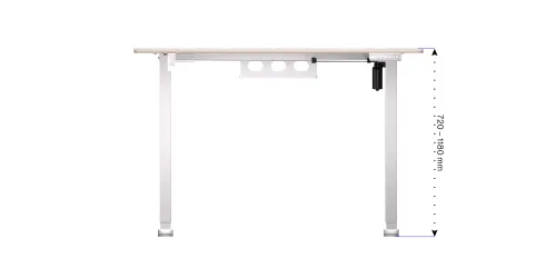 Biurko Endorfy Atlas S Electric Light Wood 114cm Regulacja wysokości Jasne drewno