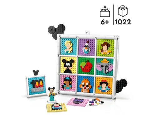 LEGO Disney Classic 43221 100 yıllık ikonik Disney animasyonu