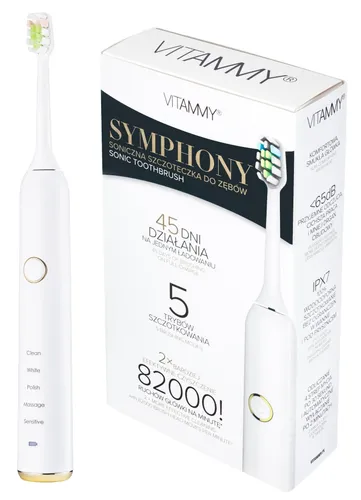 Szczoteczka soniczna VITAMMY Symphony Biały
