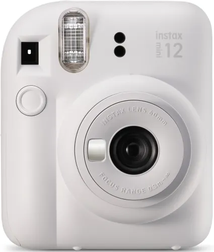 Aparat FUJIFILM Instax Mini 12 Biały Pokrowiec + Album + Ramki + Sznurek + Klamerki