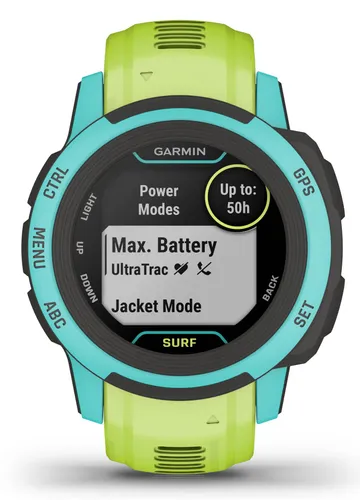 Смарт-часы Garmin Instinct 2s Surf Edition 40mm GPS сине-зеленый