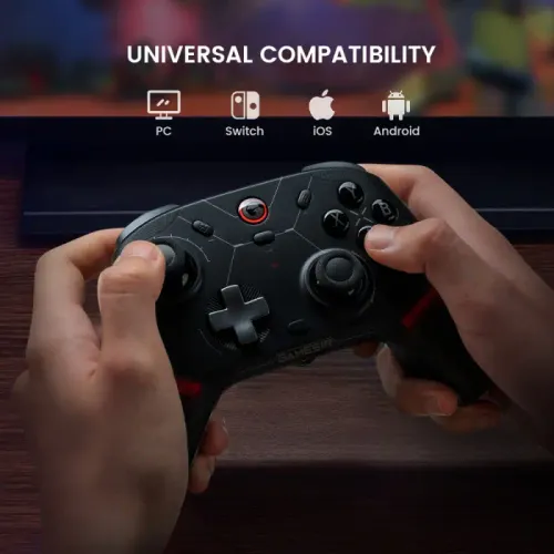 Pad GameSir HRG1013 Cyclone 2 Bundle Black do PC Nintendo Switch iOS Android Bezprzewodowy Czarny