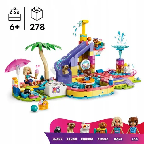 LEGO Friends 42676 Frajda w parku wodnym, zestaw klocków 6+