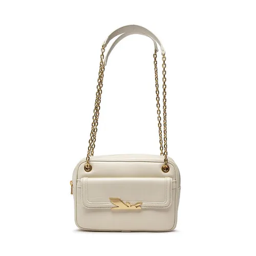 Geanta Patrizia Pepe 8b0067 / L046-W338 alb murdar