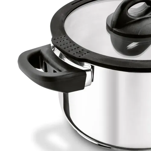 Garnek nierdzewny z pokrywką Starke Pro Sante 2,7 l