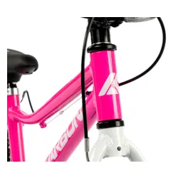 Rower dziecięcy KARBON Superlight Automatic 16 cali dla dziewczynki Różowy