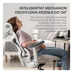 Fotel SIHOO Doro C300L Biały