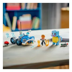 LEGO 72156 Pokémon SMART Play Przygoda Trenera ze Squirtle i pojazdem terenowym