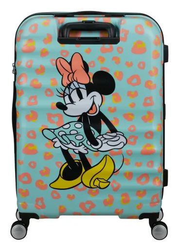 Чемодан American Tourister Wavebreaker Disney среднего размера - Minnie pastel dot