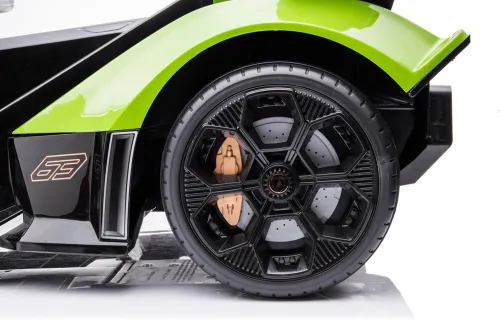 Auto Na Akumulator Dla Dziecka Sportowe Lamborghini Gt Pilot LED Eva Skóra MP3