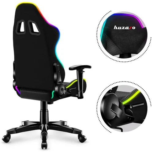 Fotel HUZARO Ranger 6.0 RGB Czarny