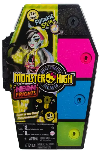 Lalka MONSTER HIGH Straszysekrety Frankie Stein Seria 3 HNF79