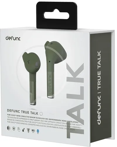 Беспроводные наушники DeFunc True Talk In-Ear Bluetooth 5.2 Green