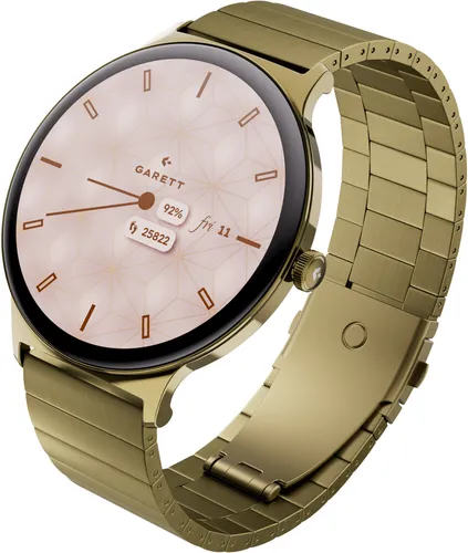 Smartwatch GARETT Verona 2 Złoty Stalowy