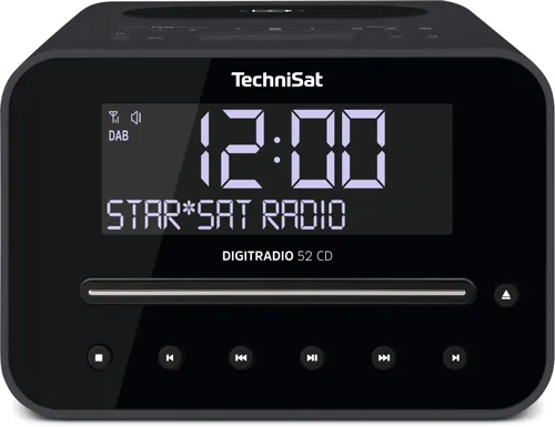 Radiobudzik TechniSat DigitRadio 52 CD (antracyt)