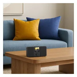 Radioodbiornik Hama DIR10 Radio FM, DAB, Internetowe Wi-Fi Bluetooth Czarny