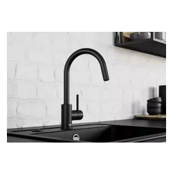 Bateria BLANCO Mida-S 526653 Czarny mat