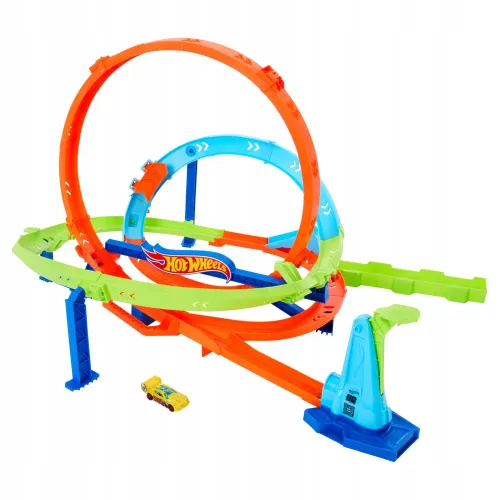 Mattel Hot Wheels Zakręcone tornado TOR SAMOCHODOWY PĘTLA CYCLONE HXM94
