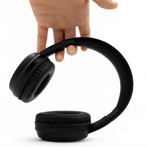 Słuchawki bezprzewodowe Media-Tech 3MOTION ANC BT Nauszne Bluetooth 5.3 Czarny