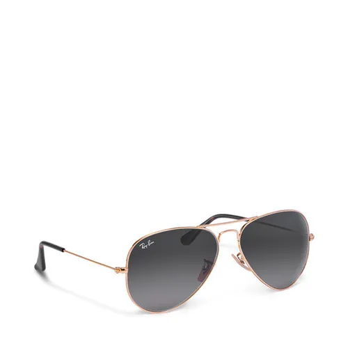 Okulary przeciwsłoneczne Ray-Ban Aviator Large Metal 0RB3025 181/71 Light Grey/Gradient Dark - Rozmiar (EU) 58