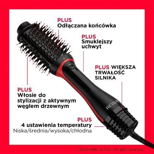 Revlon Revlon TEK ADIMLI VOLUMİSER PLUS RVDR5298E Kıvırma Kurutucusu Çıkarılabilir saplı