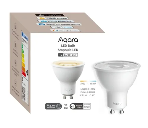 Inteligentna żarówka LED AQARA LB-L03E 4.5W GU10 Zigbee/Bluetooth