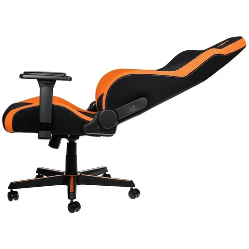 Fotel Nitro Concepts S300 Horizon Orange Gamingowy do 135kg Tkanina Czarno-pomarańczowy