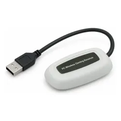 Pad FroggieX FX-X360-PC-W-WR do PC, Xbox 360 Bezprzewodowy Biały